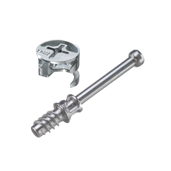 Эксцентриковая стяжка, комплект для плиты Titus (009435+009495) 12 мм. Арт: 009495-885-K01