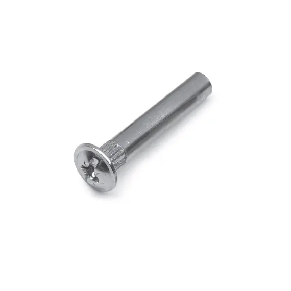 Стяжка межсекционная "мама" D5 мм М4х20 мм с полукруглой головкой, никель арт.VF10FNL