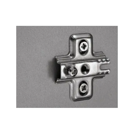 Монтажная планка петли B-type F0 мм с винтами 6,3х11 мм арт.244-0963-050-00 - 2