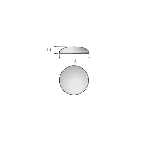 Бампер для мебели на клеевой основе арт.PR10PT - 1