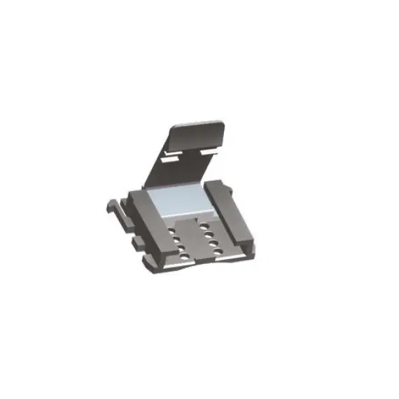 Клипса для кухонной опоры регулируемая Kum-Plast, черный арт.424020-H