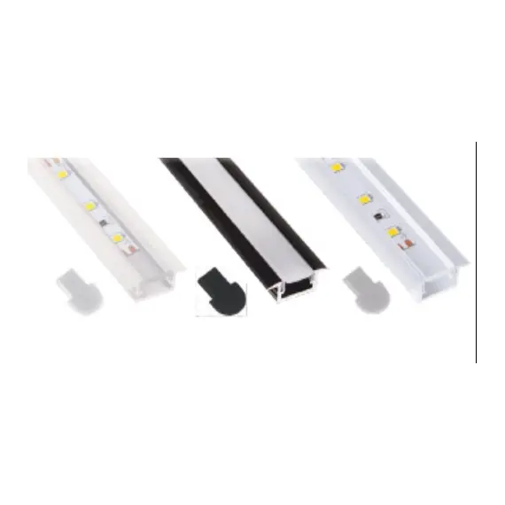 Профиль для LED ленты PROFIL INLINE MINI XL 2 м белый, молочный рассеиватель арт.PROF-INLINEM-XL-OP-2M-B