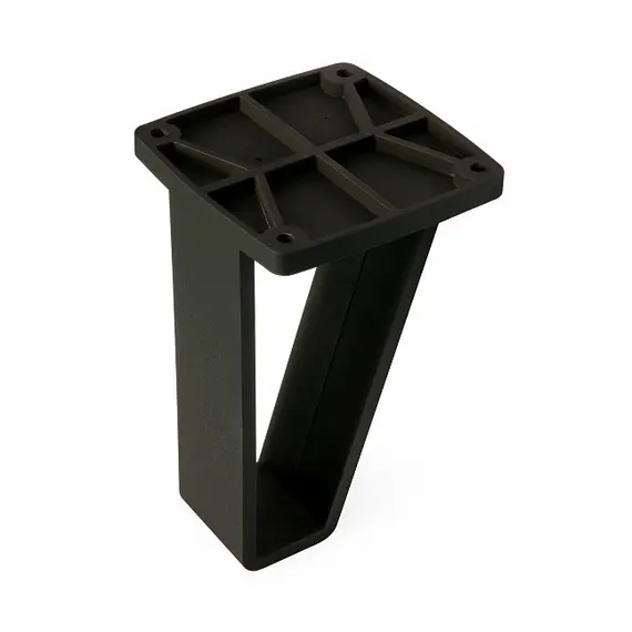 Опора мебельная нерегулируемая X-040 130 черный RAL 9005 матовый