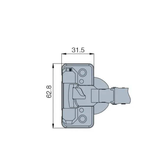 Петля мебельная Titus S-Type-i Plus 90 градусов 110/48/0 мм. арт.954-0229-050-00 - 6