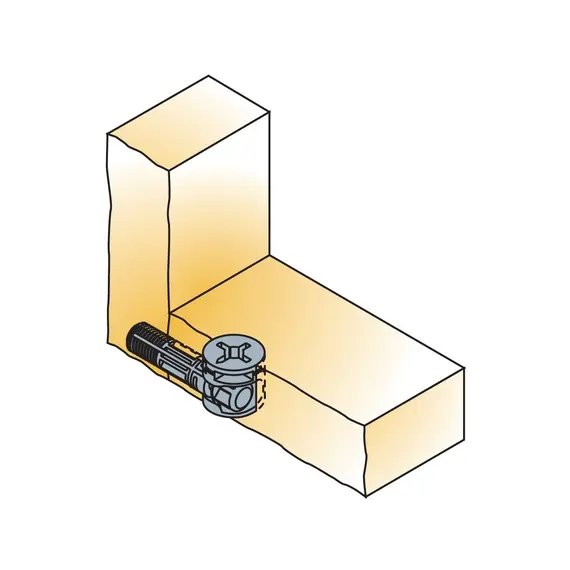 Эксцентрик мебельный Titus System 5 CAM 2000 для плиты 22/23 мм. Арт: 005657-885-300 - 2