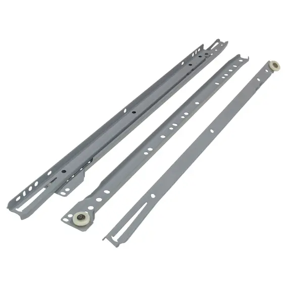 Направляющие роликовые, 500 мм, цвет серый 601-0650-861