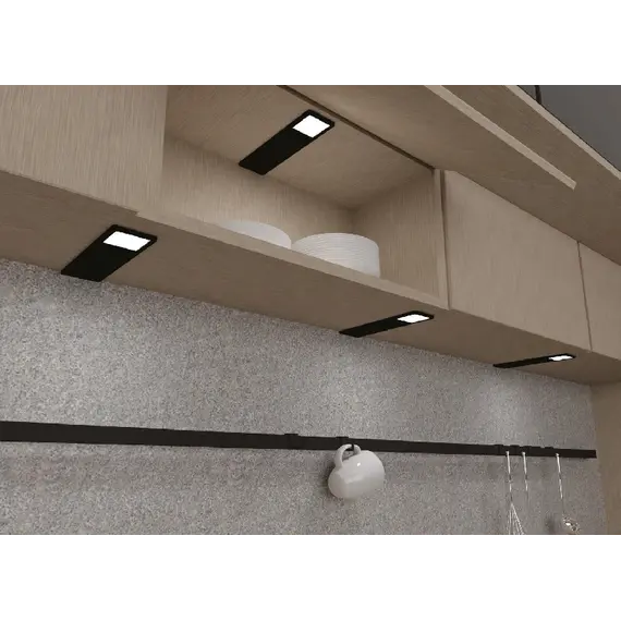 Светильник LED Moderna 1,5W 4000K, провод 2 м, черный молочный арт.MDR-CZ-OP-BN - 1