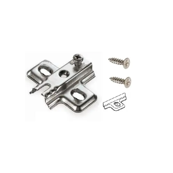 Монтажная планка петли Titus B-Type F0 мм с шурупами. Арт: 244-0L26-050-N1