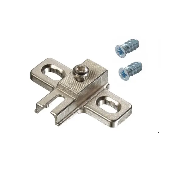 Монтажная планка петли Titus B-Type под фальшпанель только для петли Basic-i 110/90° 110/45 мм с винтами 6,3х15 мм. Арт: 244-0P28-650-00