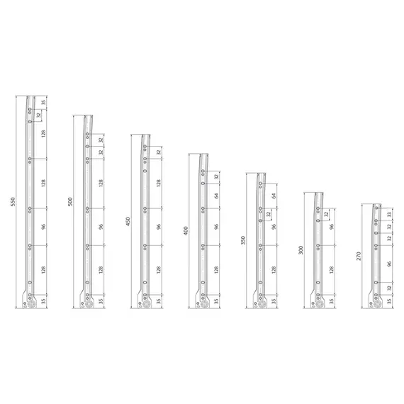 Метабокс, 118х500 мм,1 мм, цвет белый арт.608-0950-877 - 1