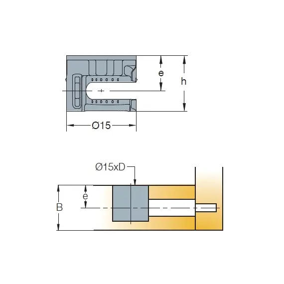 Эксцентрик мебельный Titus System 5 CAM 5000 для плиты 18/19 мм. Арт: 009692-885-300 - 1