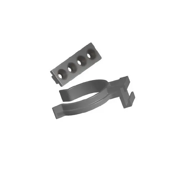 Клипса для кухонной опоры, комплект (черный) арт.424010