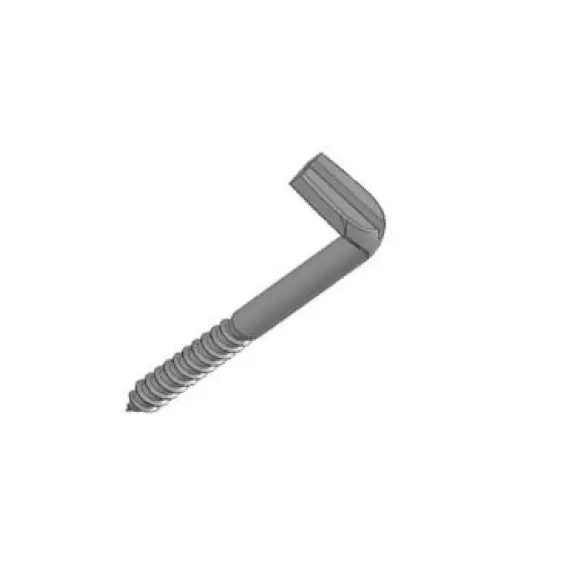 Крюк-шуруп Г-образный 5,4х63 арт.585A054063Z