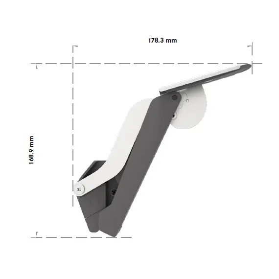 Подъемник ФриСпейс, комплект, тип B, серый/никель арт.2722347035 - 2