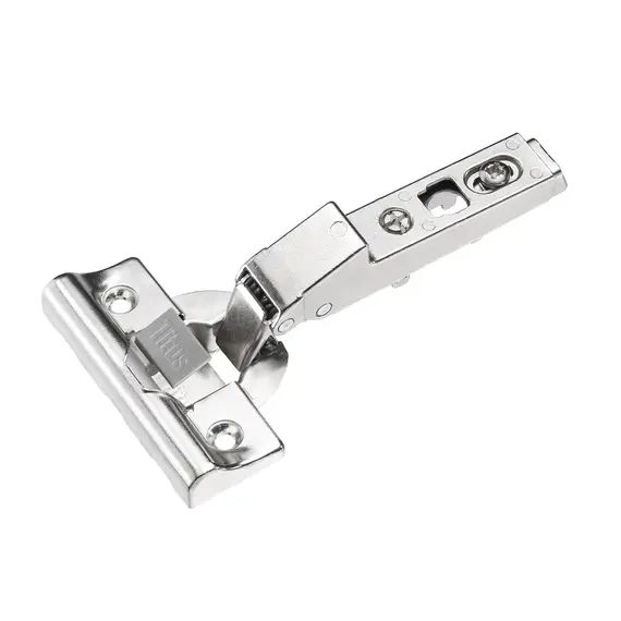 Петля S-type i3 с доводчиком Glissando угловая (15гр) 110/52/9 мм арт.242-0F97-054-00