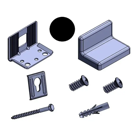 Навес мебельный, черный, индив.упаковка арт.345.AA.03.P1 - 1