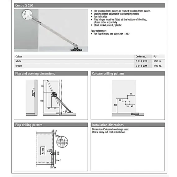 Кронштейн 200 мм Metalimpex арт.10.9750 - 3