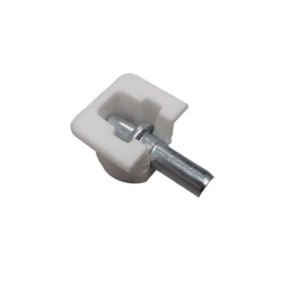 Полкодержатель врезной D 15, белый - 1