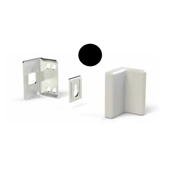 Навес шкафа без винтов черный арт.145.0099.03