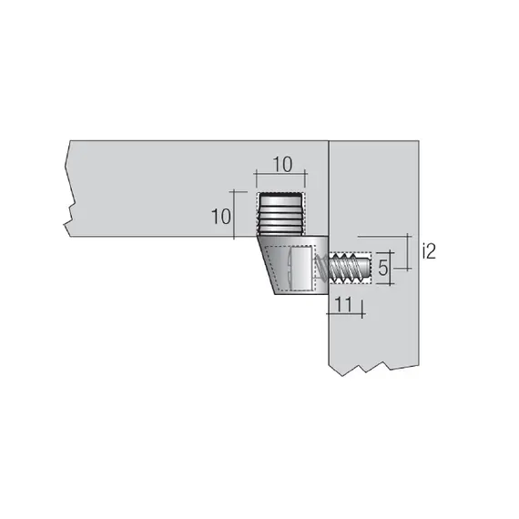 Соединитель без винта, белый арт.FT02PB - 2