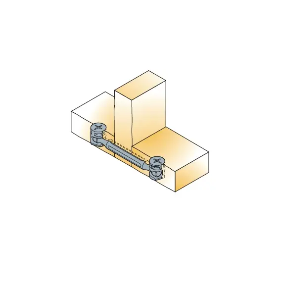 Дюбель 7х87мм двойной арт.005751-883-300 - 1