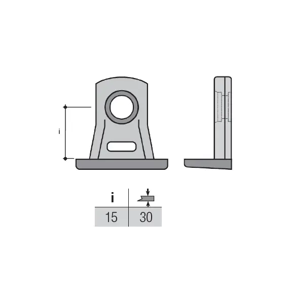 Соединитель (опора), никель арт.ST36ZNL - 1