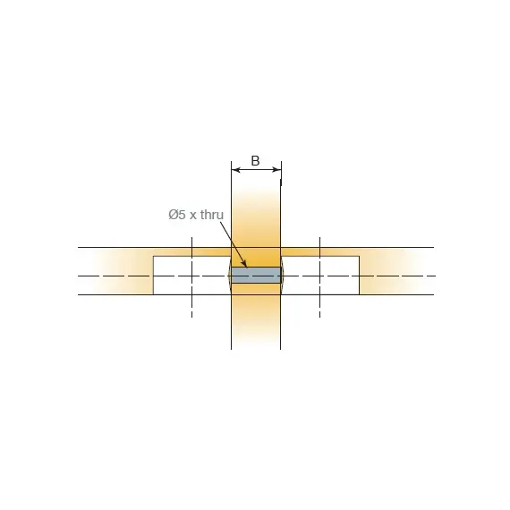 Дюбель двойной для плиты Titus System 6 длина 18 мм. Арт: 006413-885-001 - 2