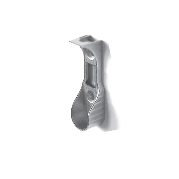 Штангодержатель, верхнее крепление М6, никель арт.RT01SZNL