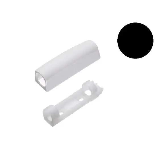 Держатель для толкателя Push Latch MC, короткий, черный арт.915-7192-390-00 - 2