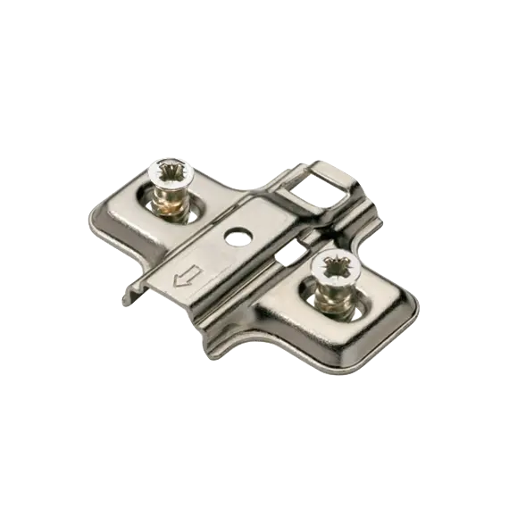 Монтажная планка петли Titus S-type F0 мм с винтами 6,3х13 мм. Арт: 244-0134-050-N1