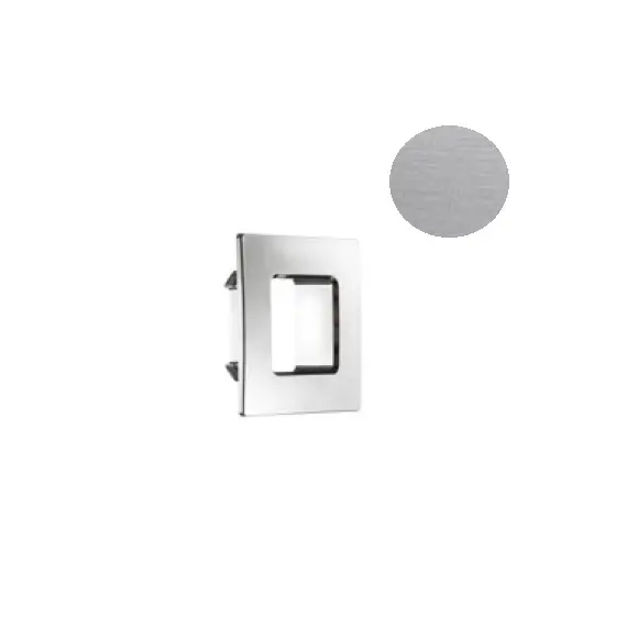 Розетка Квадратная 13/16/19 мм цилиндра замка Push Lock/ Push Esp Lock, хром матовый арт.980-4775-210