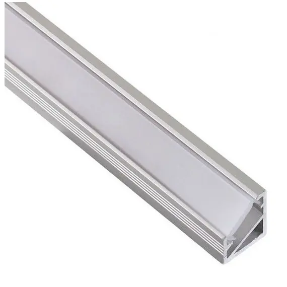 Профиль для LED ленты PROFIL TRI-LINE MINI 2 м, алюм, молочный рассеиватель арт.PROFIL-MN-3LM-ML-2W