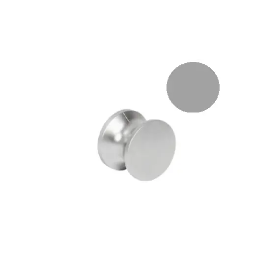 Ручка-кнопка для замка Push Lock/ Push Esp Lock, серый арт.981-4862-385