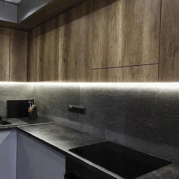 Профиль для LED ленты PROFIL CORNER LINE 1 м, алюм, молочный рассеиватель арт.PROFIL-CORNERLINE-OP-1W - 3