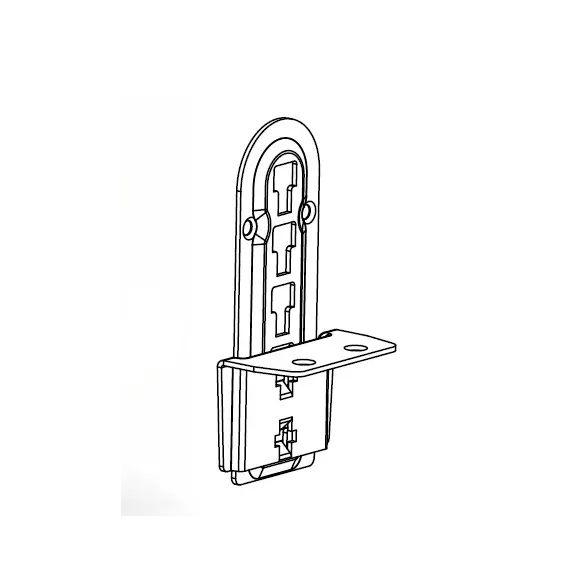 Стяжка кроватная (угол) 70 мм арт.3366.B00.30 - 2