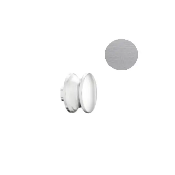 Ручка-кнопка Миди 16 для замка Push Lock Mini, хром матовый арт.981-4861-210