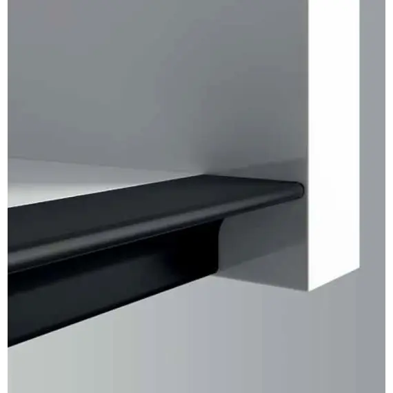 Ручка-профиль для верхних корпусов 18*20 мм (серый) арт.682570.S