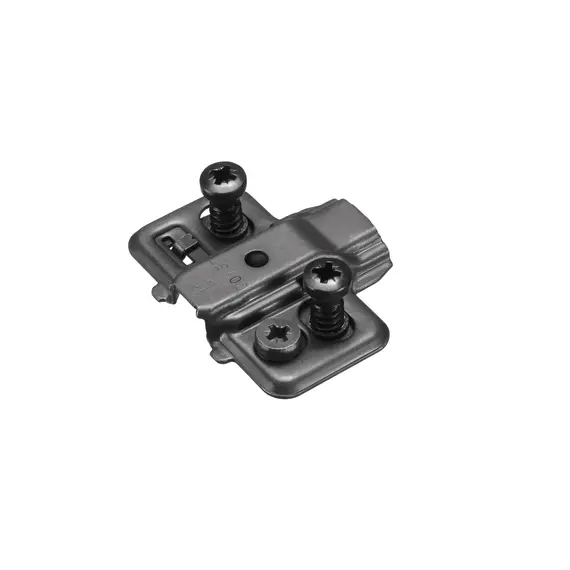 Монтажная планка петли T-type TeraBlack F0 мм крест. с винтами 6,3х15 мм арт.700-0KC0-956-00