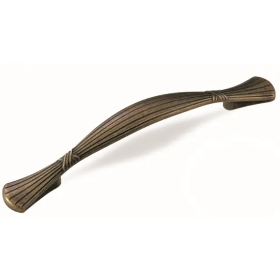 Ручка скоба для мебели Sagittario FS-135 096, 96 мм, бронза старая (ТЗ).