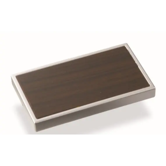 Ручка кнопка для мебели Валмакс M-036 032 St, 32 мм, сатин светлый венге (ТЗ).