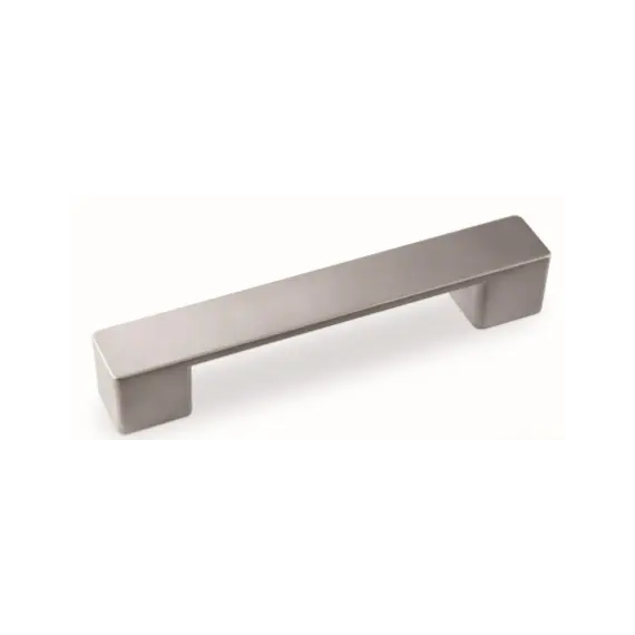 Ручка скоба для мебели Валмакс FS-043 128 St, 128 мм, сатин светлый.