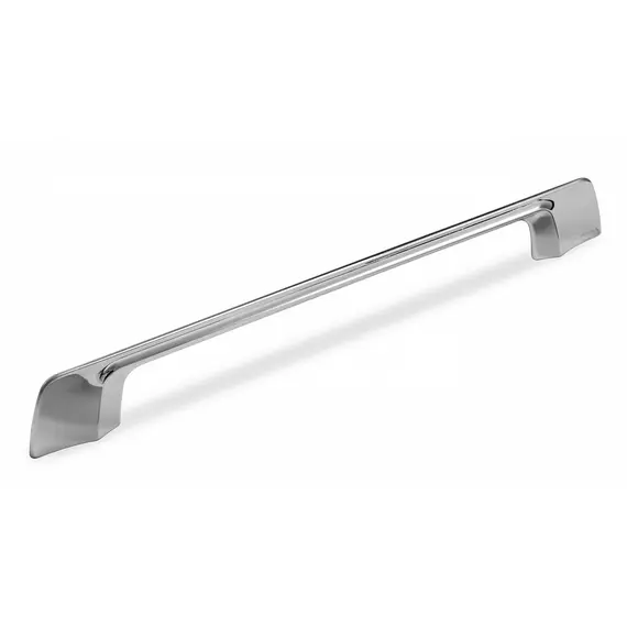 Ручка скоба для мебели Sagittario FS-106 192 Cr, 192 мм, хром глянцевый.