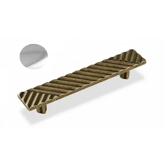 Ручка скоба для мебели Sagittario FS-113 096 Cr, 96 мм, хром глянцевый.