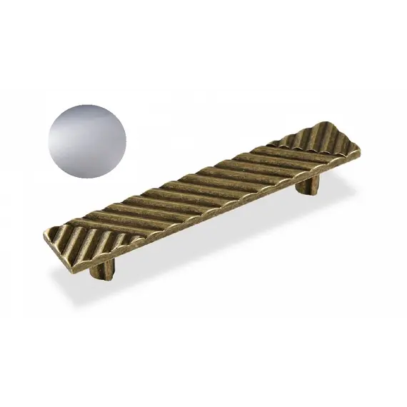 Ручка скоба для мебели Sagittario FS-113 096 Cr, 96 мм, хром матовый.