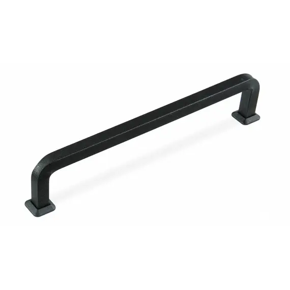 Ручка скоба для мебели Валмакс LSA (039) 01.01.128, 128 мм, черный матовый №9