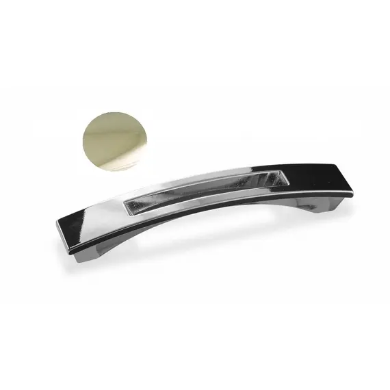 Ручка скоба для мебели Валмакс FS-038 096, 96 мм, золото.