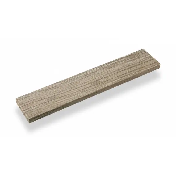 Ручка кнопка для мебели Валмакс M-114 128, 128 мм, дуб дрифтвуд