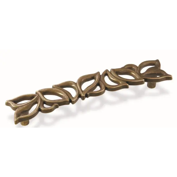 Ручка скоба для мебели Валмакс FS-189 128, 128 мм, бронза старая (ТЗ).