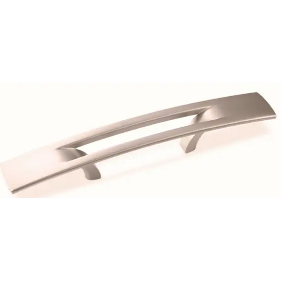 Ручка скоба для мебели Валмакс FS-024 064 St, 64 мм, сатин светлый (ТЗ).