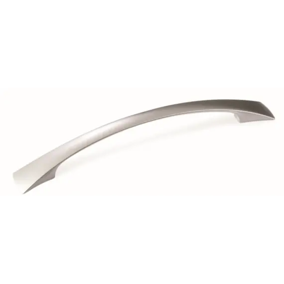 Ручка скоба для мебели Валмакс FS-046 128 St, 128 мм, сатин светлый (ТЗ).